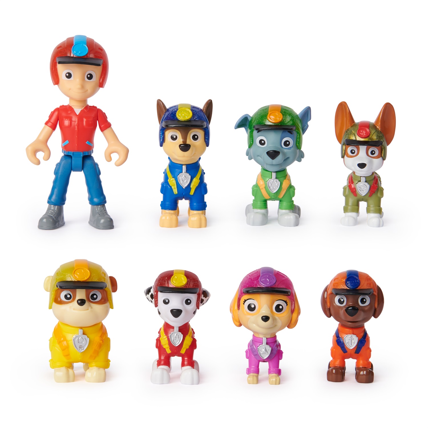 PAW Patrol Jungle Pups - Confezione Regalo con 8 Personaggi Collezionabili per Bambini e Bambine da 3 Anni in su