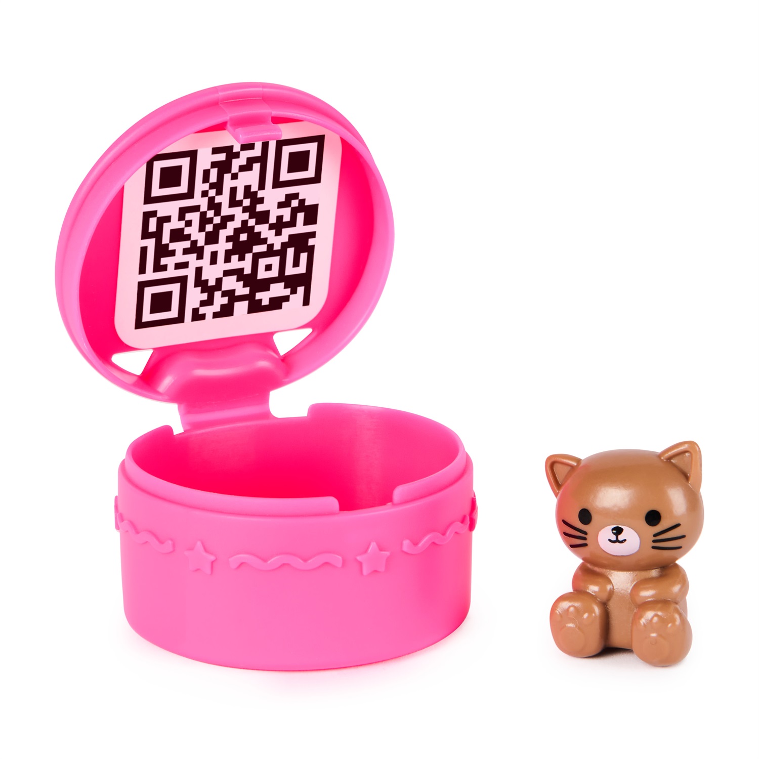 Spin Master Gabby's Dollhouse Kitty Care Figure Set - Include 4 Personaggi: Gabby, Baby Scatola, Benny Scatola e Accessori per Bambini dai 3 Anni