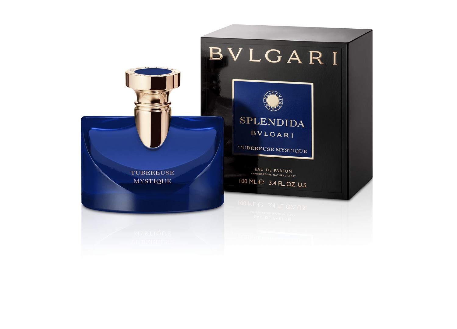 BVLGARI Splendida Tubereuse Mystique Eau de Parfum 100ml - Fragranza Floreale e Dolce con Note di Ribes Nero, Tuberosa e Vaniglia