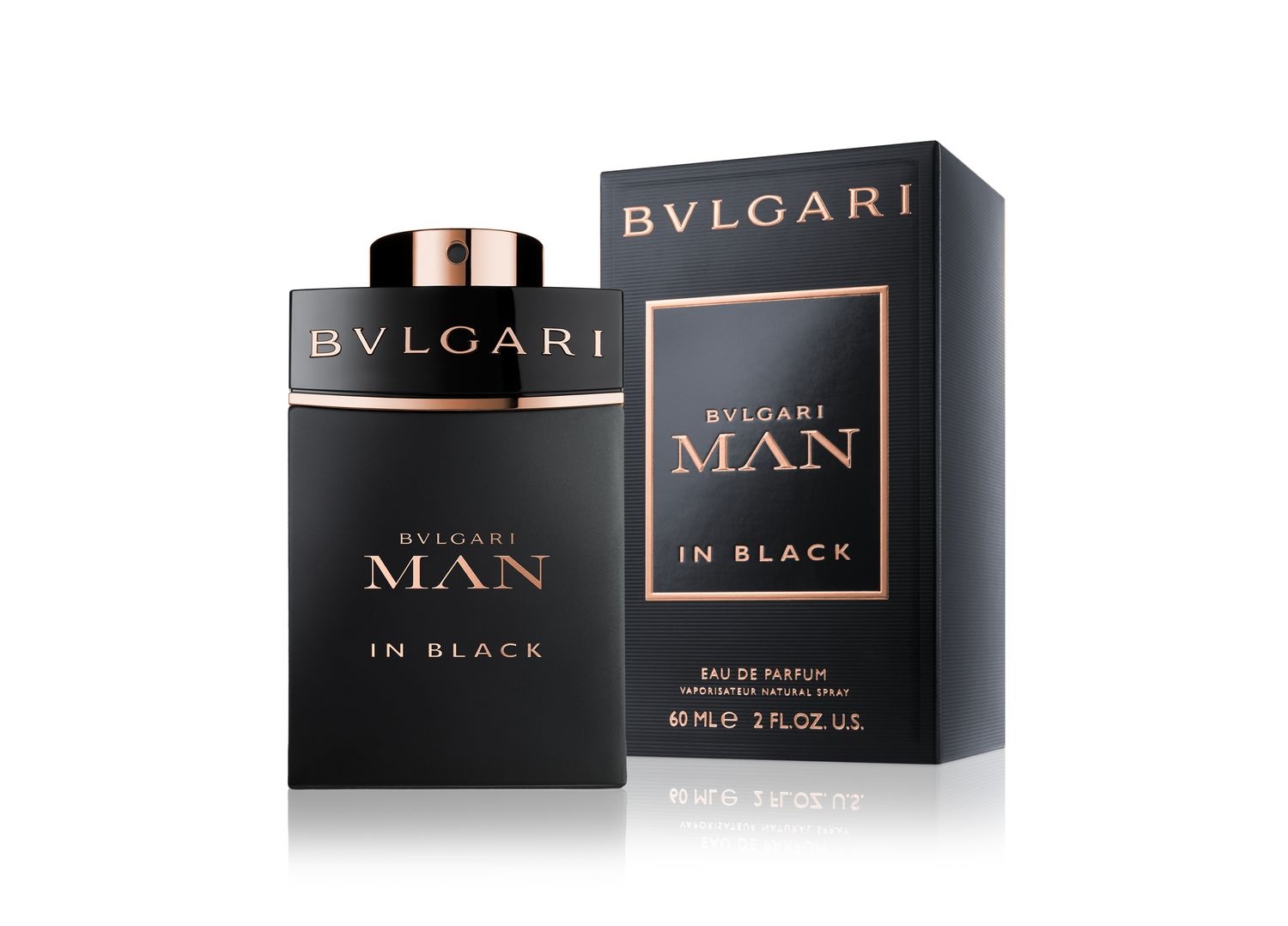 Bvlgari Man in Black Eau de Parfum 60ml - Fragranza Orientale Floreale con Note di Spezie, Rum e Cuoio