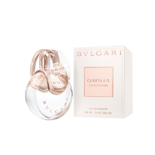 Bvlgari Omnia Crystalline Eau de Toilette 100 ml - Fragranza Floreale e Legnosa con Note di Bambù e Pera Nashi
