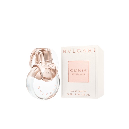 BVLGARI Omnia Crystalline Eau de Toilette 50 ml - Profumo Floreale e Legnoso con Note di Bambù e Pera Nashi