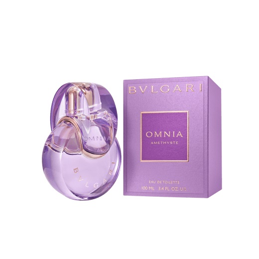BVLGARI Omnia Amethyste Eau de Toilette 100ml - Profumo Donna con Note di Pompelmo Rosa, Iris e Rosa Bulgara