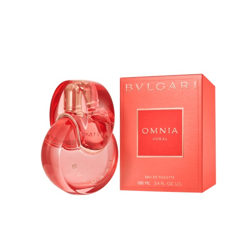 BVLGARI Omnia Coral Eau de Toilette 100 ml - Fragranza Floreale-Fruttata per Donna