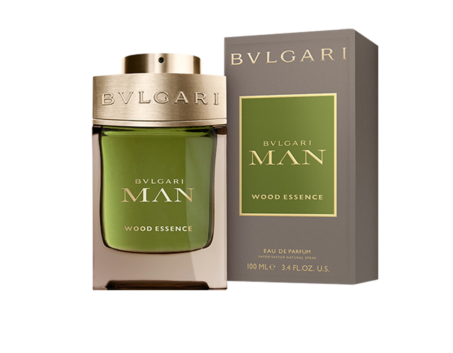 BVLGARI Man Wood Essence Eau De Parfum 100ml - Fragranza Legnosa per Uomo con Note di Agrumi e Vigoroso Vetiver