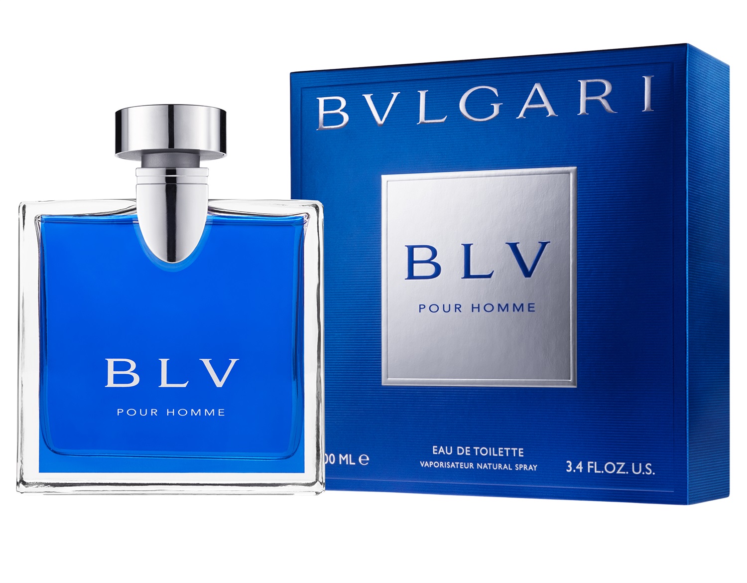 BVLGARI BLV Pour Homme Eau De Toilette 100ml - Profumo Fresco, Legnoso e Speziato