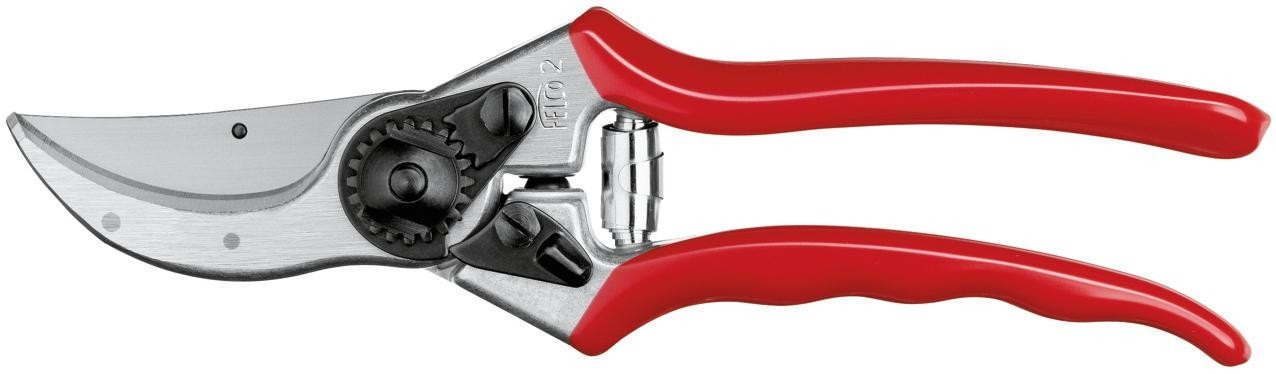 Felco 2 Forbice da Potatura Bypass con Manici in Alluminio Antiscivolo e Lama in Acciaio Temperato