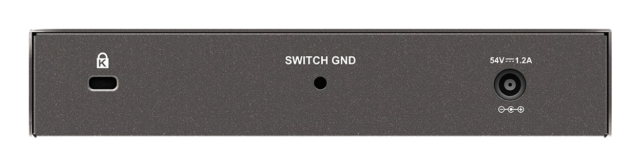 D-Link DGS-1008P Switch di rete Non gestito L2 8 Porte Gigabit Ethernet (10/100/1000) con Power over Ethernet (PoE) - Nero