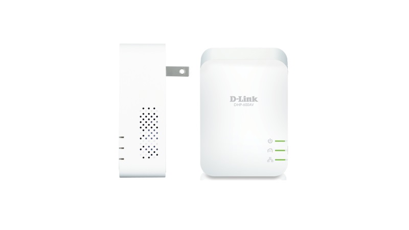 D-Link DHP-601AV Adattatore di Rete PowerLine Gigabit Ethernet - 2 Pz, 10/100/1000 Mbit/s, Bianco