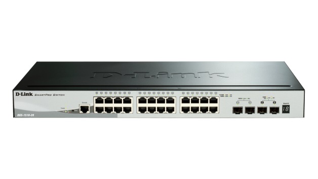 D-Link DGS-1510 Switch Gestito L3 Gigabit Ethernet 48 Porte RJ-45 (10/100/1000) con Supporto Power over Ethernet (PoE) e 2 Moduli SFP/SFP Nero