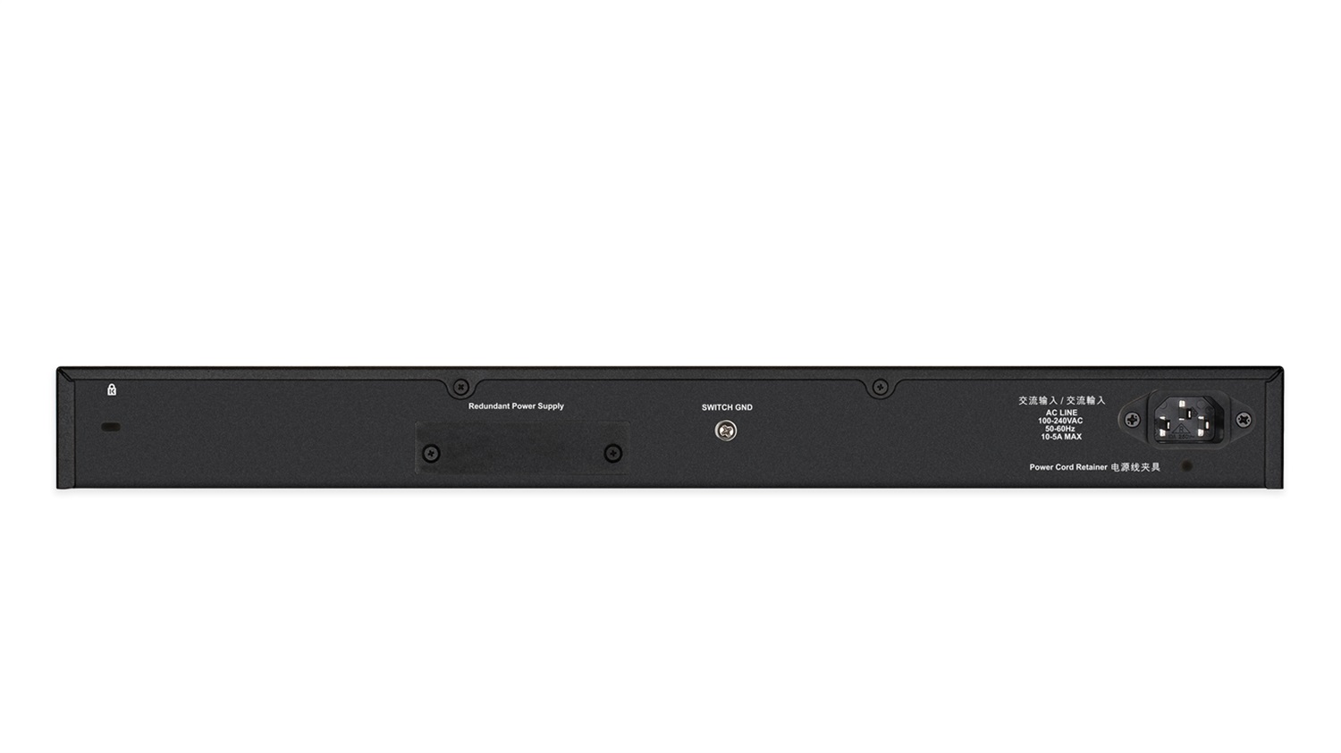 D-Link DGS-3130-30PS Switch di Rete Gestito L3 Gigabit Ethernet (10/100/1000) con 24 Porte RJ45 e 4 Porte SFP , Supporto Power over Ethernet (PoE), Montaggio Rack, Nero e Grigio