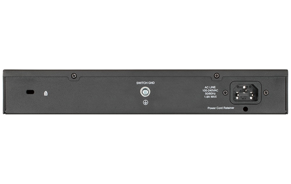 D-Link DGS-1100-18PV2 switch di rete Gestito L2 Gigabit Ethernet (10/100/1000) Supporto Power over Ethernet (PoE) 1U Nero