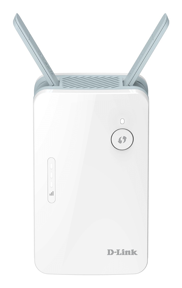 D-Link E15 Range Extender Mesh EAGLE PRO AI AX1500 - Trasmettitore di rete Bianco, 1200 Mbit/s, 10/100/1000 Mbit/s, MU-MIMO, OFDMA, WPS, WPA3