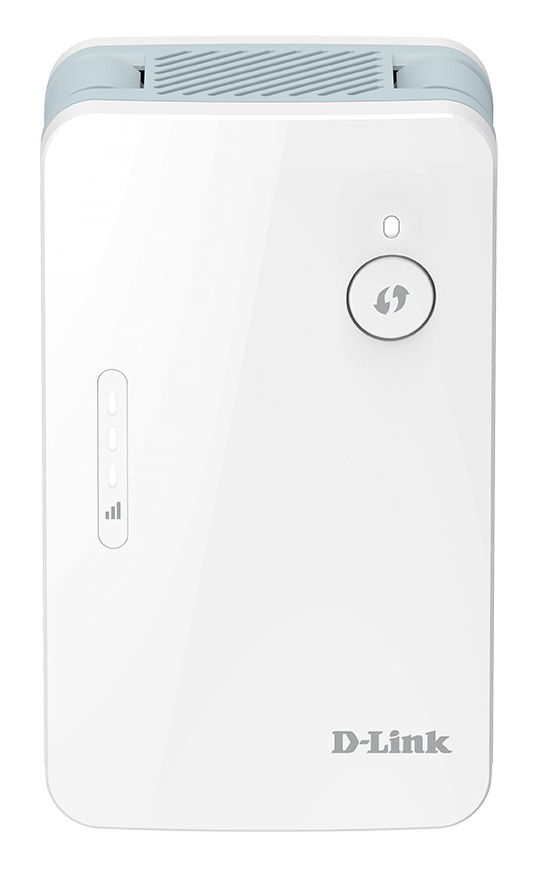 D-Link E15 Range Extender Mesh EAGLE PRO AI AX1500 - Trasmettitore di rete Bianco, 1200 Mbit/s, 10/100/1000 Mbit/s, MU-MIMO, OFDMA, WPS, WPA3