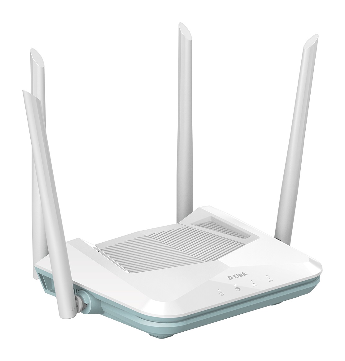 D-Link R15 Router Smart EAGLE PRO AI AX1500 Wi-Fi 6 Dual-band (2.4 GHz/5 GHz) Bianco con Porte Gigabit, MU-MIMO, AI Mesh e Parental Control