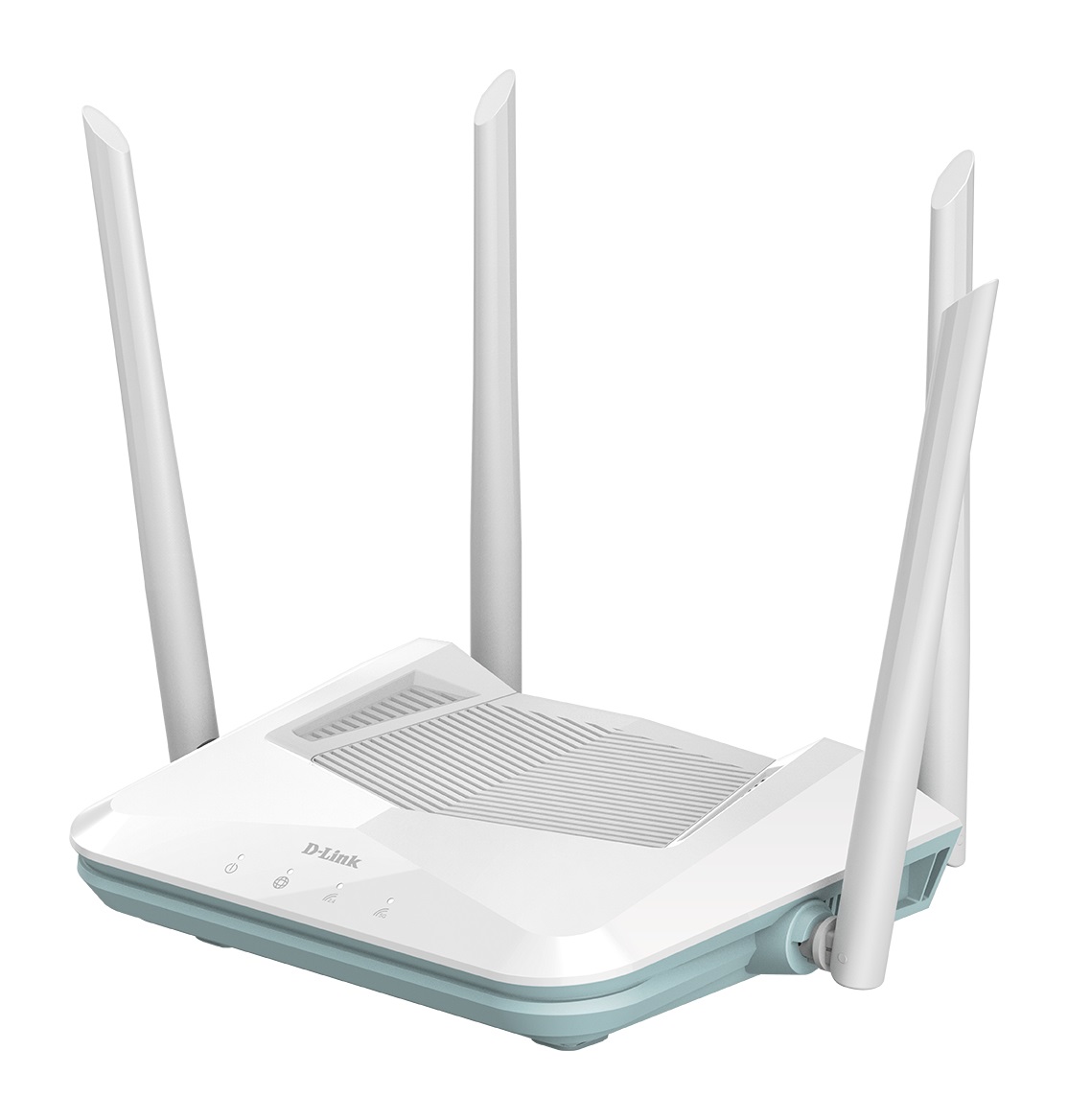 D-Link R15 Router Smart EAGLE PRO AI AX1500 Wi-Fi 6 Dual-band (2.4 GHz/5 GHz) Bianco con Porte Gigabit, MU-MIMO, AI Mesh e Parental Control