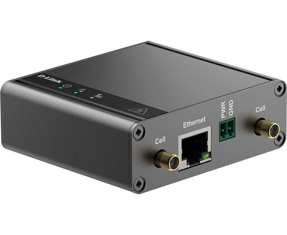 D-Link DWM-311-G Router Cablato 2.5 Gigabit Ethernet Nero con Supporto VPN e Slot per Scheda SIM