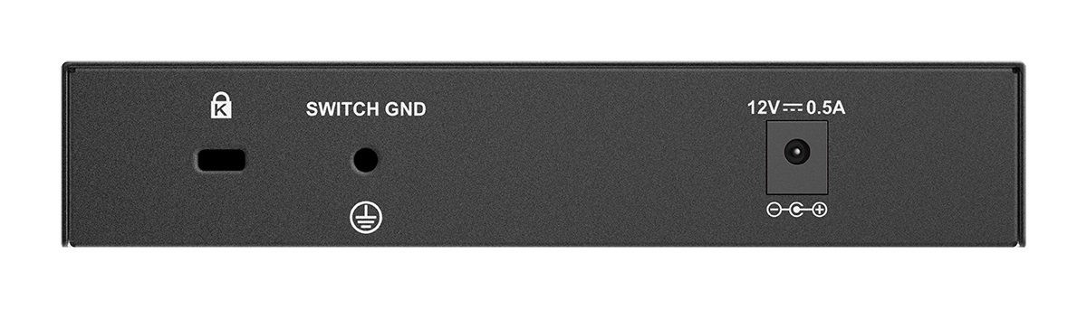D-Link DMS-107/B Switch Non Gestito Multi-Gigabit a 7 Porte con 2 Porte 2.5G e 5 Gigabit, Senza Ventola, Compatto e Alloggiamento in Metallo