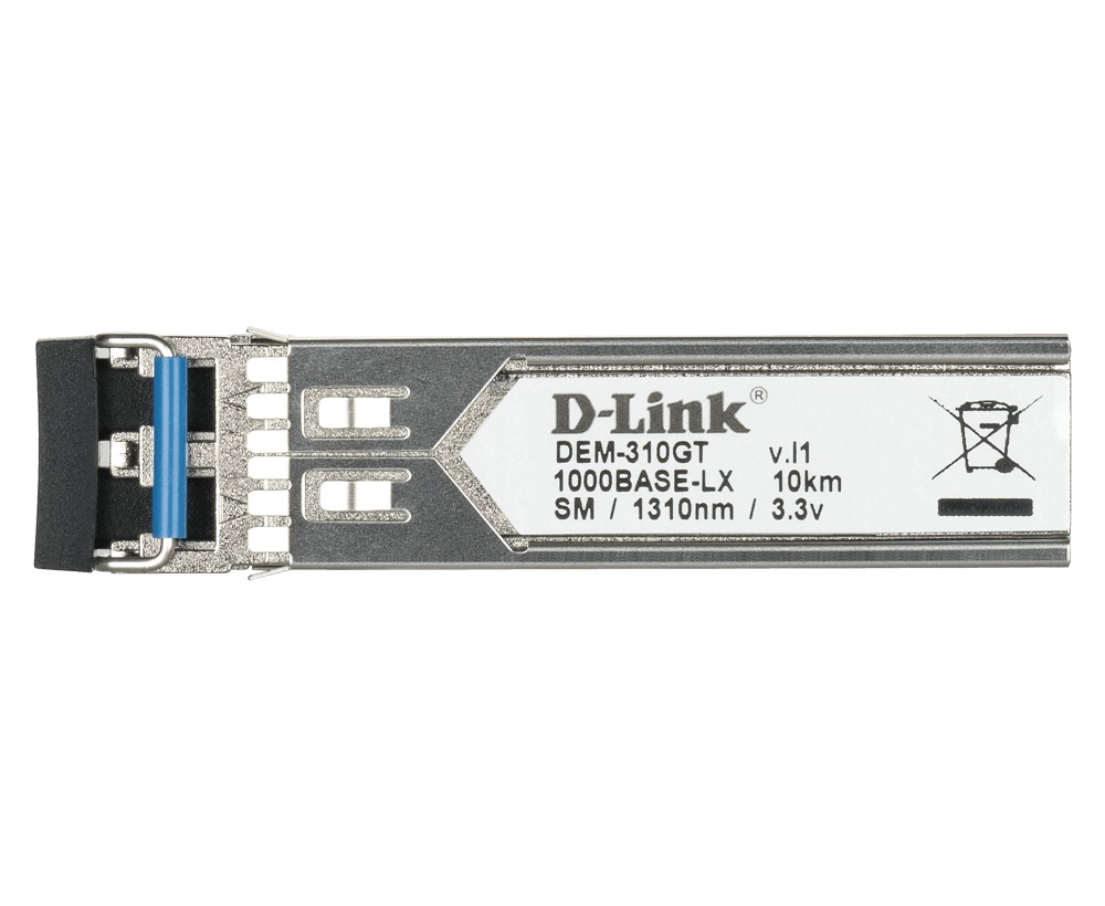 D-Link DEM-310GT Modulo Ricetrasmettitore SFP Rame 1000 Mbit/s 1310 nm LC 10 km