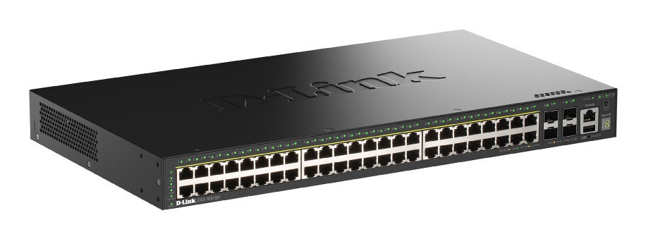 D-Link DGS-1530-52P/E Switch di Rete Gestito L2 Gigabit Ethernet 52 Porte con Supporto Power over Ethernet (PoE ) e 4 Porte 10G