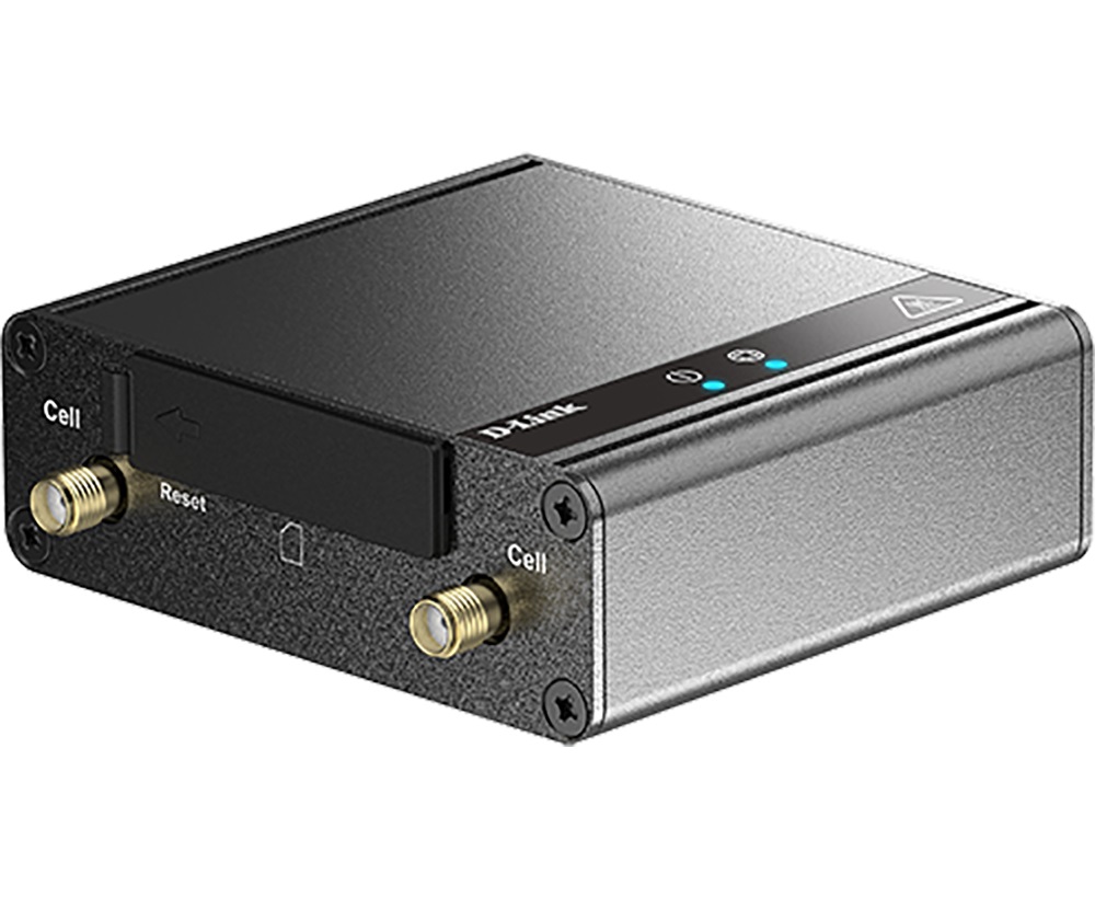 D-Link DWM-311 Router Cablato Gigabit Ethernet Nero con Slot per Scheda SIM e 4G LTE