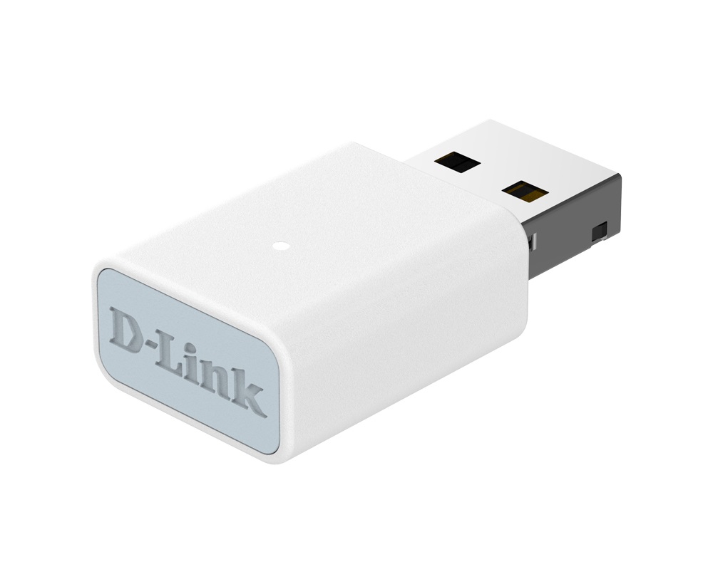 D-Link AC13U Adattatore USB Wi-Fi 5 AC1300, MU-MIMO, Dual Band, WPA3, USB 3.2, Design Compatto, Compatibile con Windows 11/10