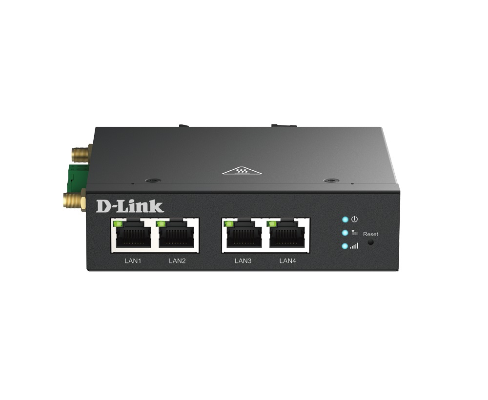 D-Link DWM-314-T Router di rete cellulare 4G Multi-Connect con 4 porte Fast Ethernet