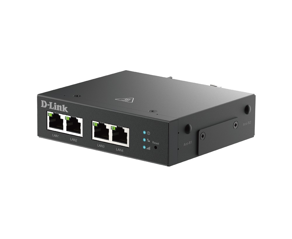 D-Link DWM-314-T Router di rete cellulare 4G Multi-Connect con 4 porte Fast Ethernet