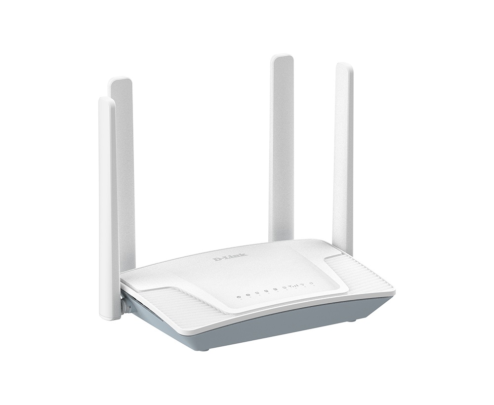 D-Link G403C Router 4G Eagle Pro AI CAT4/150 Mbps Wi-Fi 4/300 Mbps con 1 WAN e 4 LAN