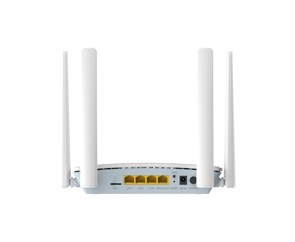 D-Link G403C Router 4G Eagle Pro AI CAT4/150 Mbps Wi-Fi 4/300 Mbps con 1 WAN e 4 LAN
