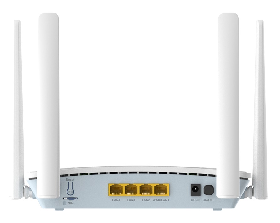 D-Link G416C/E Router 4G LTE Wi-Fi 6 AX1500 Dual-band (2.4 GHz/5 GHz) Bianco