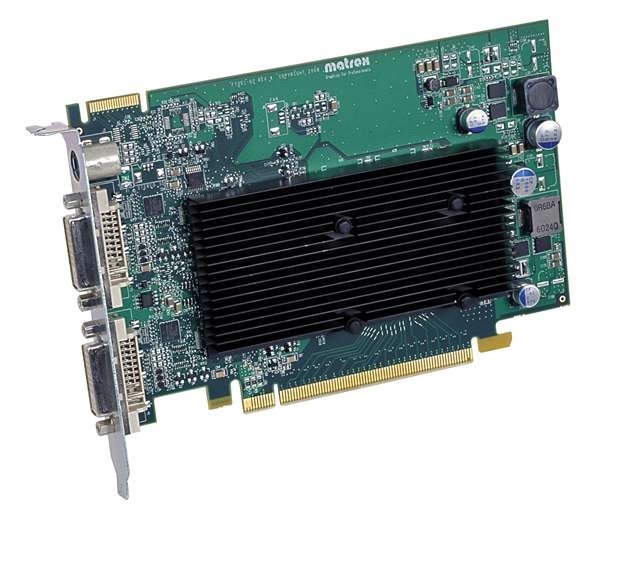 Matrox M9120 512MB PCIe x16 GDDR2 DualHead