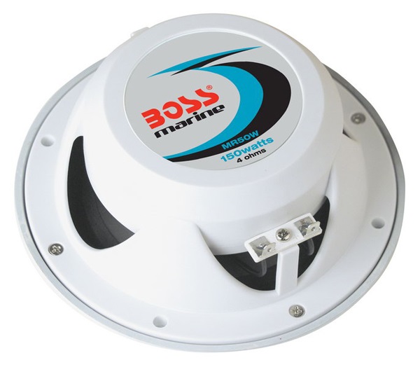 BOSS Audio Systems BOSMR50W - Altoparlante Marine 5.25 pollici 2-vie Bianco