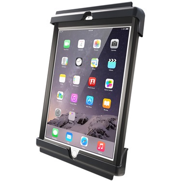RAM Mounts RAM-HOL-TAB20U Supporto Passivo per Tablet/UMPC Compatibile con iPad Air 1-2, Colore Nero