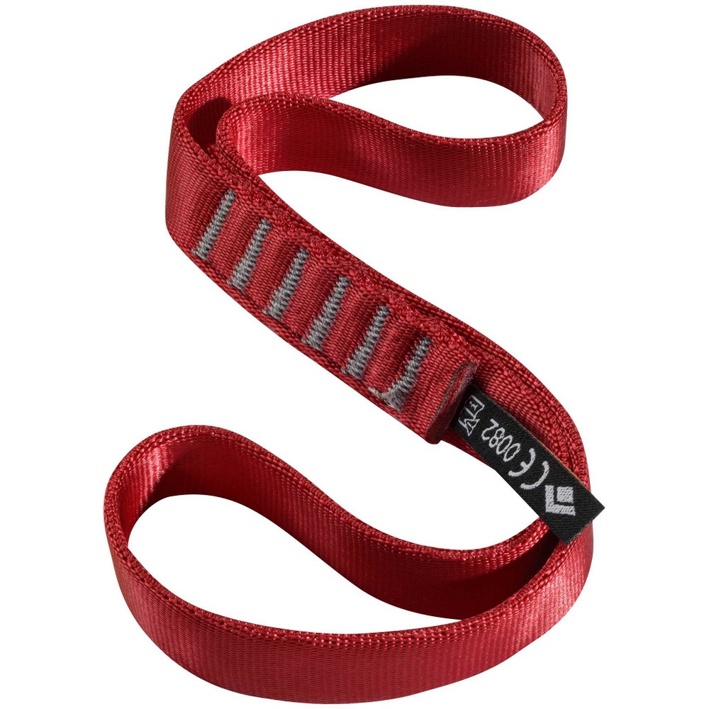 Black Diamond BD3800250000ALL1 Cordino da Arrampicata 18 mm Nylon Runner 30 cm - Fettuccia Versatile per Soste e Protezione