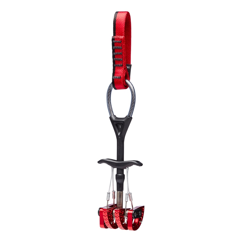 Black Diamond Camalot C4 #1 Friend - Accessorio Arrampicata in Alluminio e Nylon, 10% più Leggero, Colore Rosso