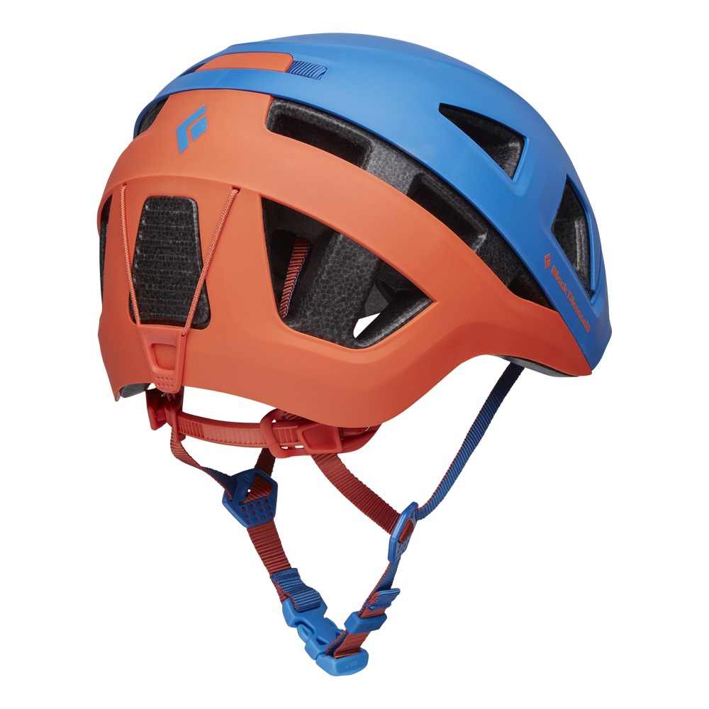 Black Diamond Capitan Kids - Casco da Arrampicata e Ciclismo per Bambini, Taglia Unica, Blu/Rosso
