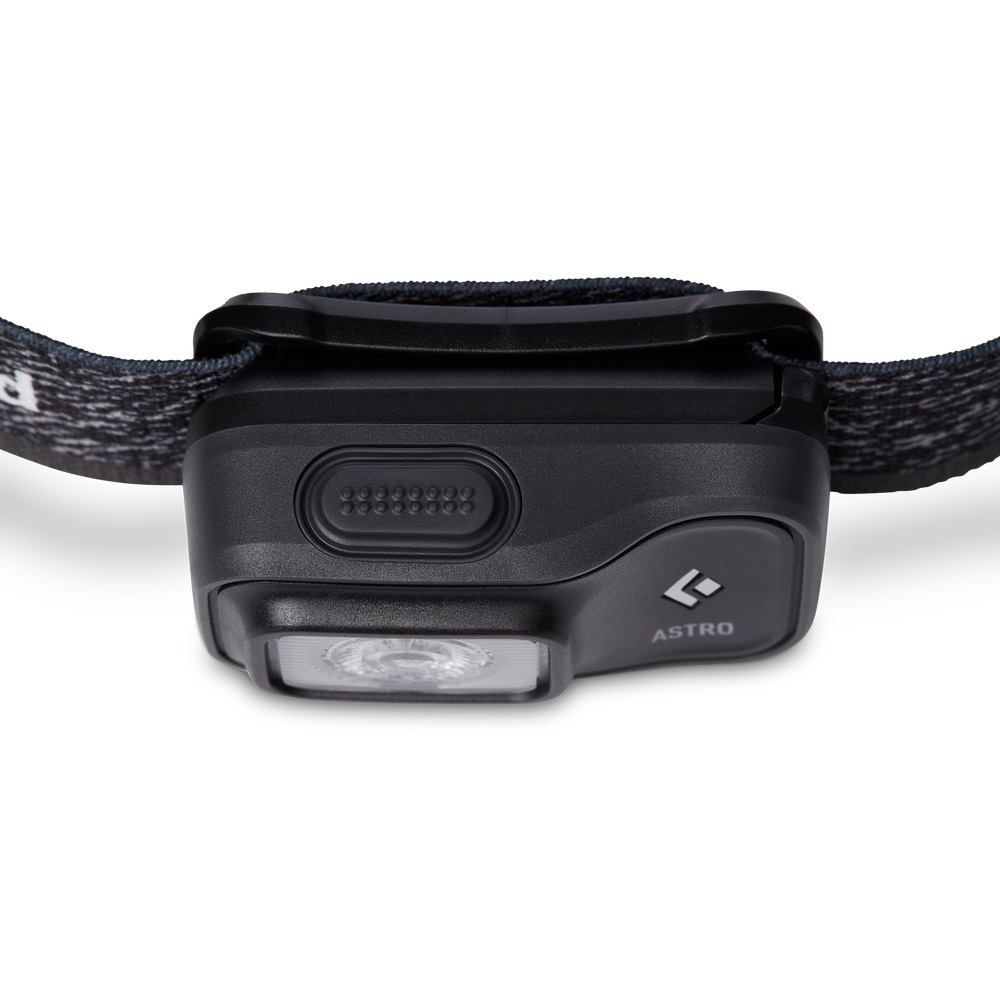 Black Diamond Astro 300 - Lampada Frontale Unisex Adulto, Grafite, Taglia Unica, Doppio Carburante, IPX4, A Prova di Vento