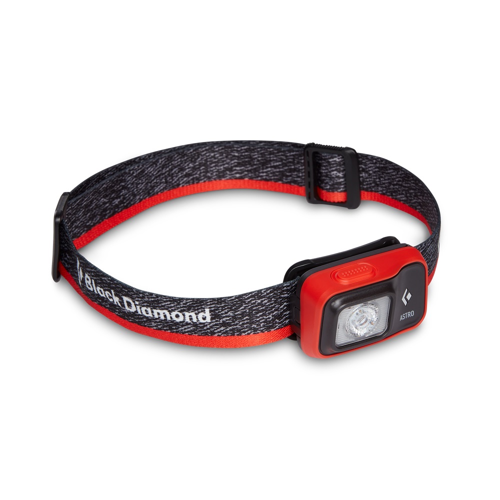 Black Diamond Astro 300 - Lampada Frontale Ergonomica da 300 Lumens con Alimentazione Flessibile