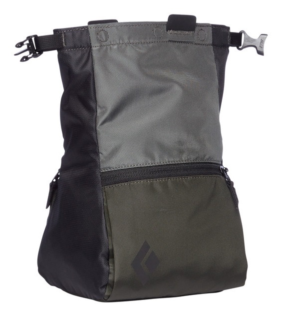 Black Diamond Mondo Chalk Pot - Sacchetto Portamagnesite Stabile con Chiusura Magnetica per Arrampicata