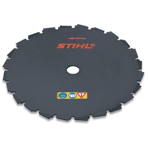 STIHL Lama per Sega Circolare 200 mm con Denti Scalpellati per FS 260-490 - Acciaio per Taglio di Cespugli e Tronchi