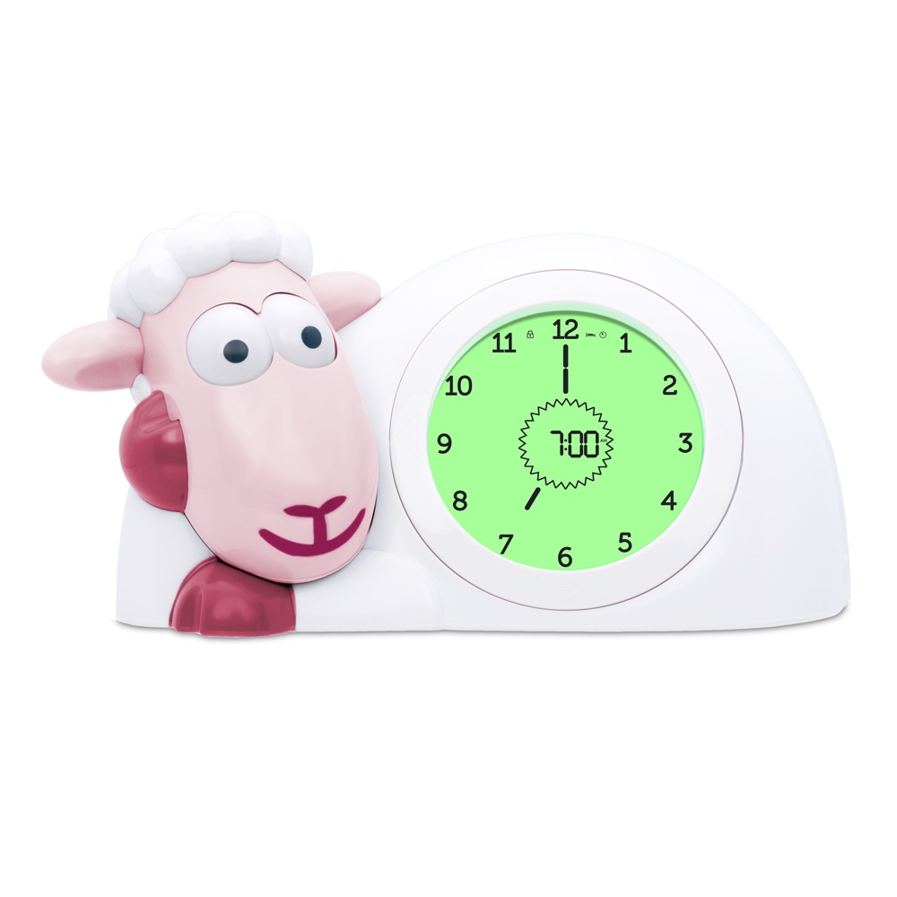 ZAZU Orologio Allenatore Del Sonno ZA-SAM-03 Digitale Rosa e Bianco