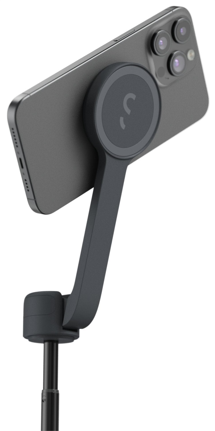 ShiftCam Snapstand Mini Midnight - Treppiede e Bastone per Selfie MagSafe con Supporto Magnetico per Telefono