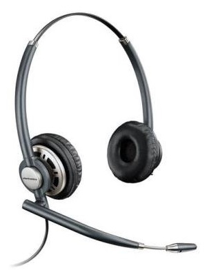 POLY HW720 Auricolare Cablato A Padiglione Ufficio Nero
