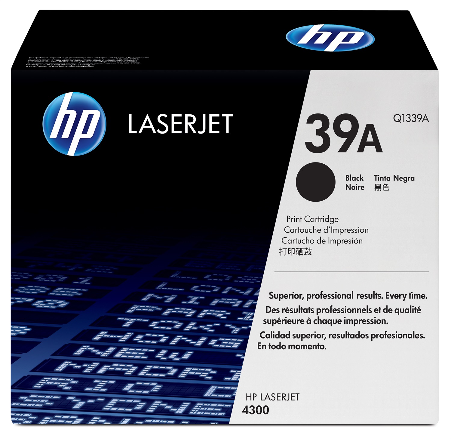HP Q1339A 39A Toner Originale Nero per LaserJet 4300 - 18.000 Pagine