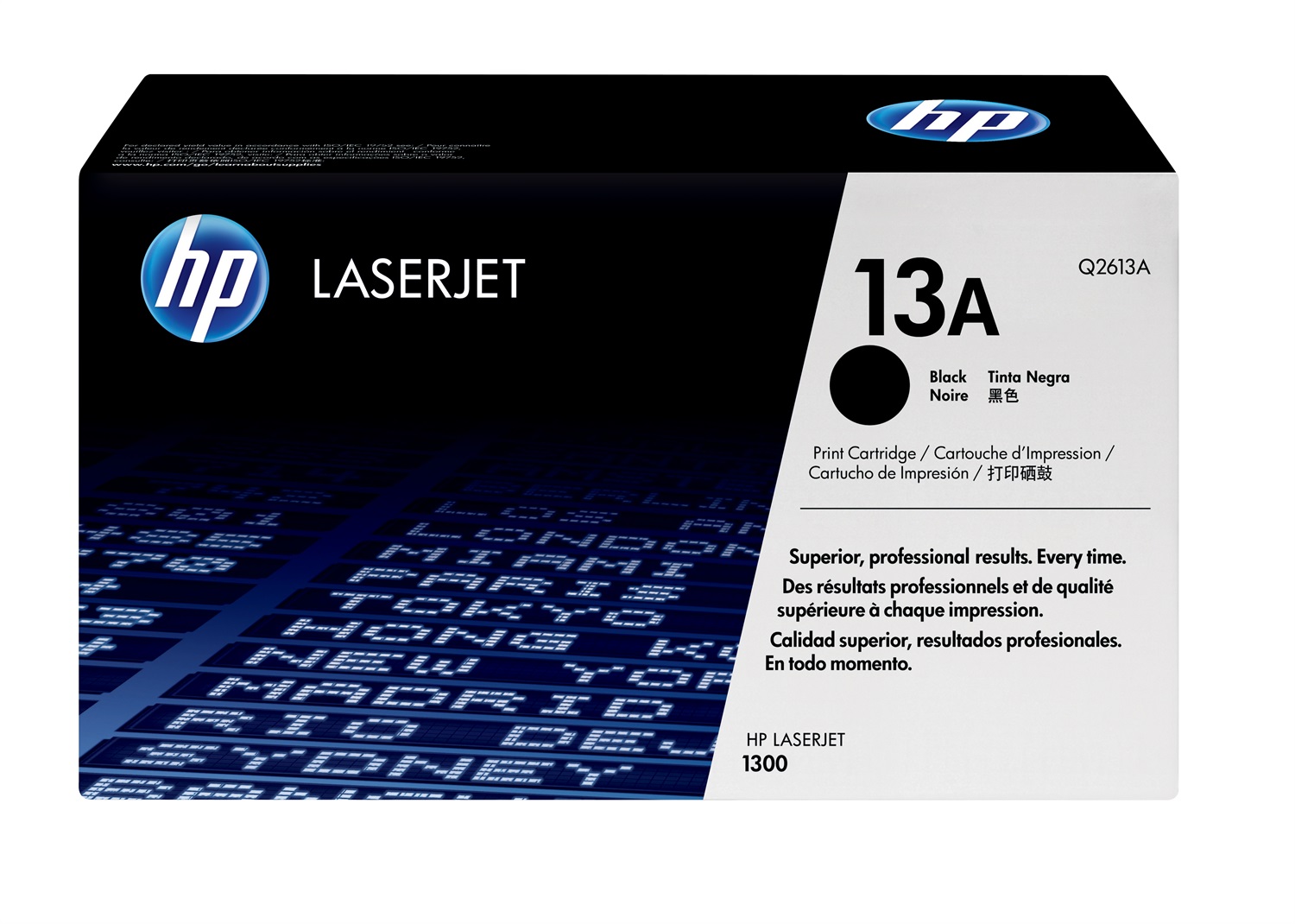 HP Toner Originale Nero Q2613A 13A - Circa 2500 Pagine per LaserJet 1300/1300N/1300T/1300XI