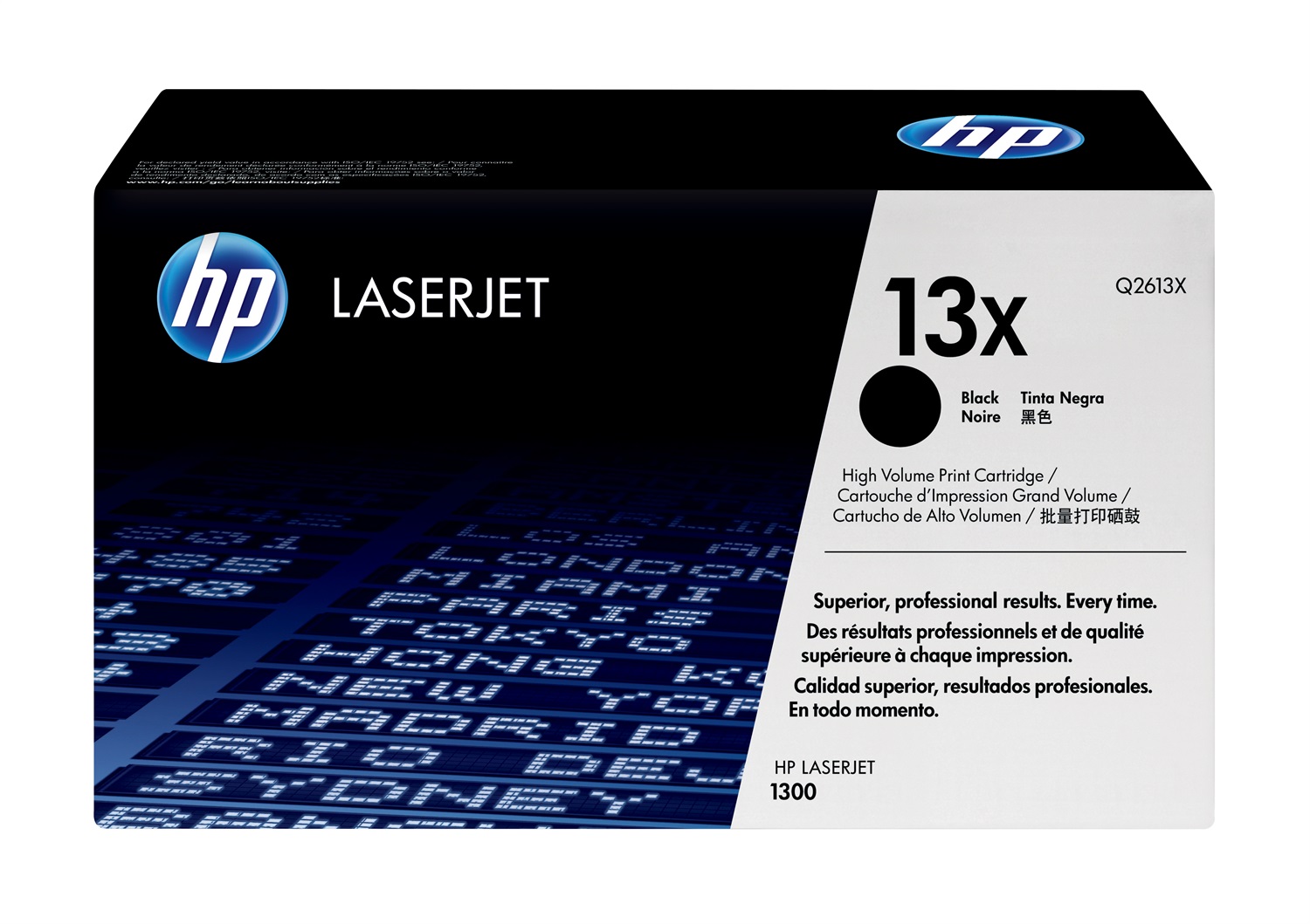 HP Cartuccia Toner Originale Nero Alta Capacità LaserJet 13X Q2613X - 4000 Pagine