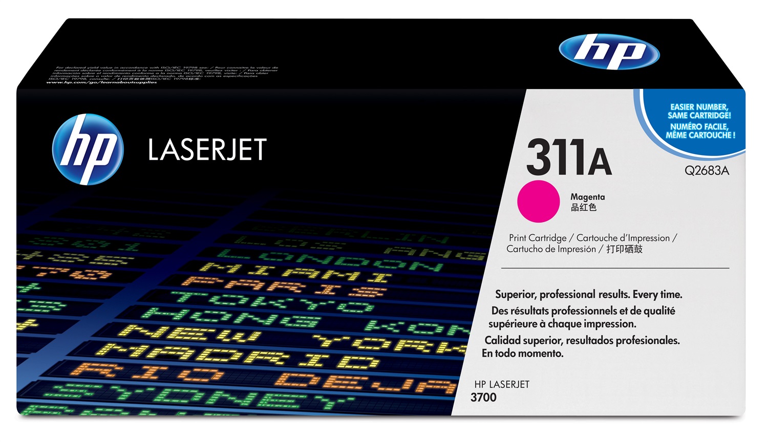 HP 311A Magenta Original LaserJet Toner Cartridge - Cartuccia Toner 6000 Pagine per Color LaserJet 3700