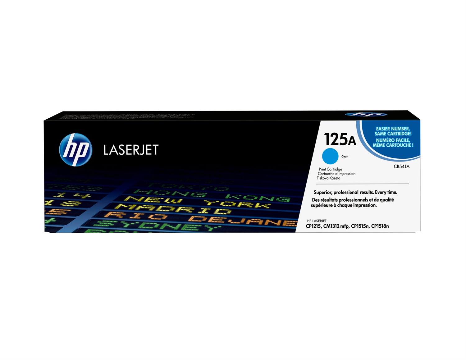 HP Cartuccia Toner originale ciano 125A CB541A - 1400 pagine per Color LaserJet