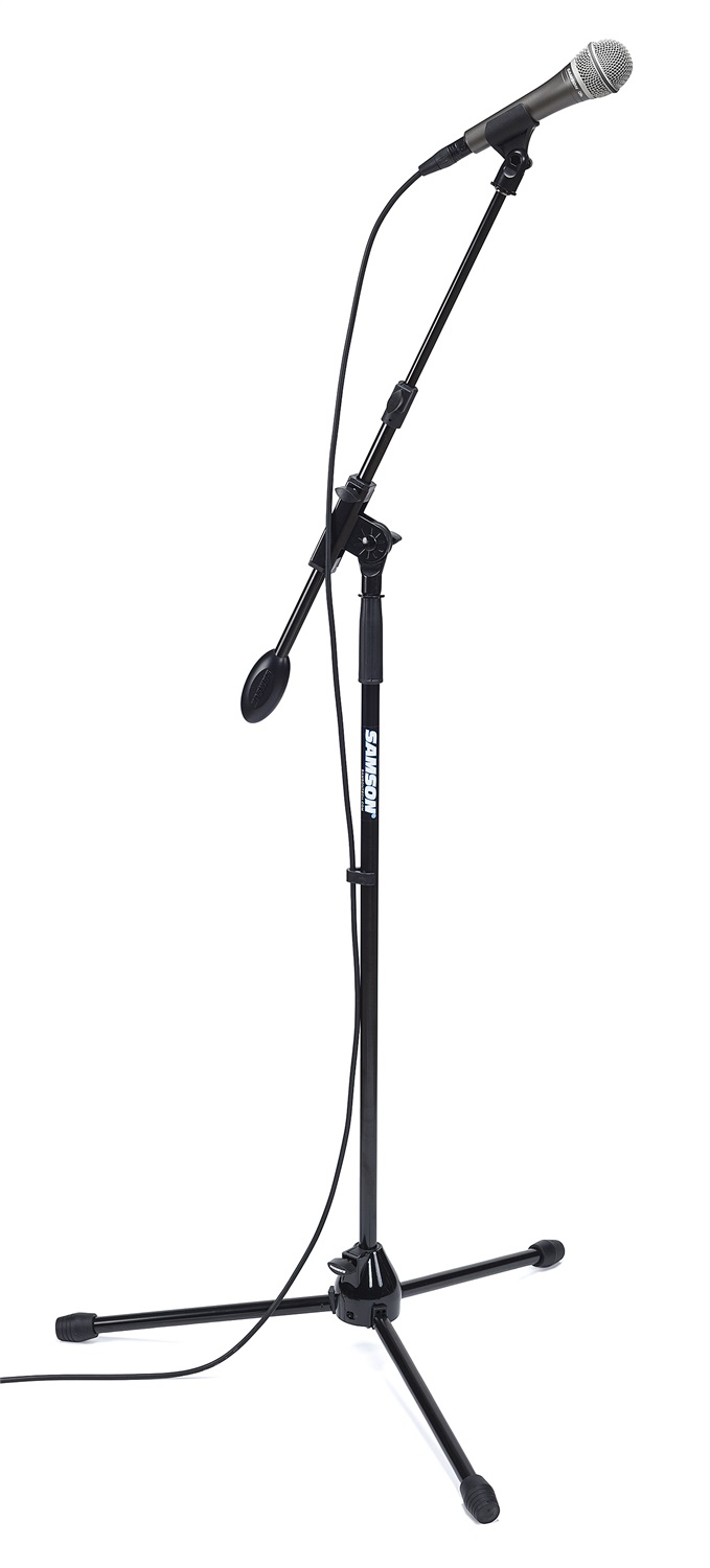 Samson Q8X Microfono Vocale Dinamico Super Cardioide Nero - Alta Qualità con Supporto Pneumatico Antiurto